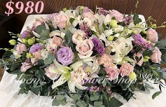 Large Coffin Spray - CODE 96797